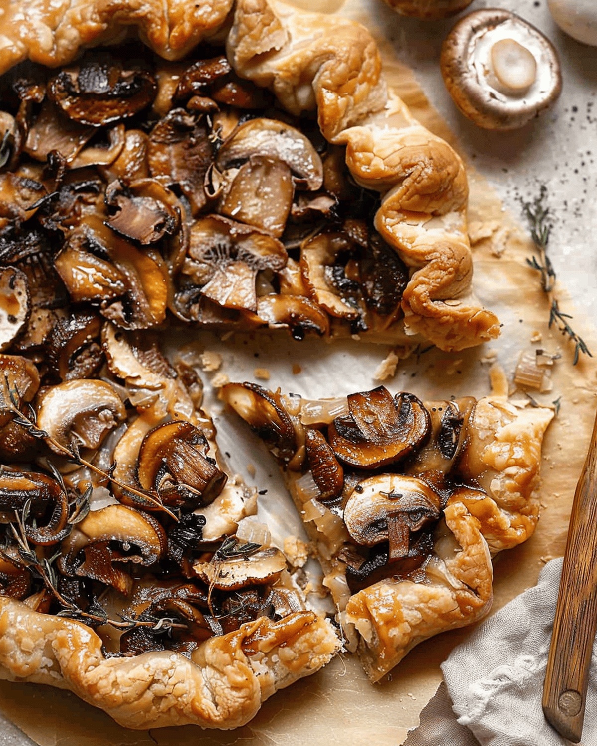Best Vegetarian Mushroom Galette Recipe