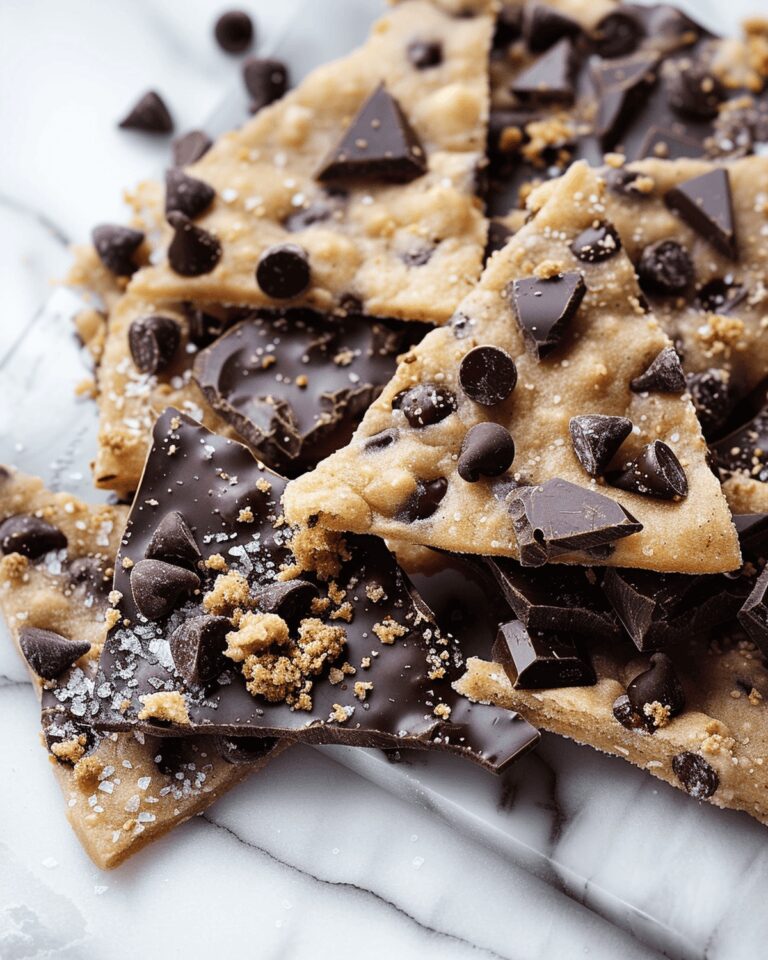Chocolate Chip Cookie Bark Recipe
