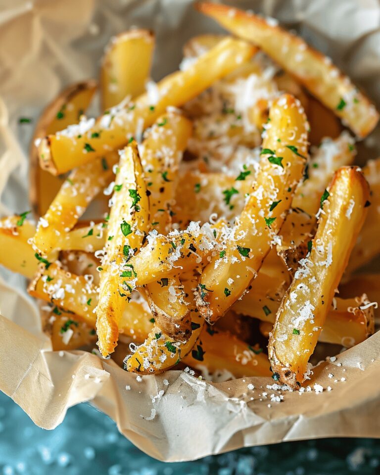 Crispy Parmesan Truffle Fries Recipe