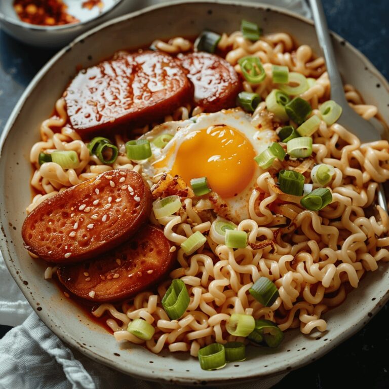10-Minute Spam Ramen Recipe