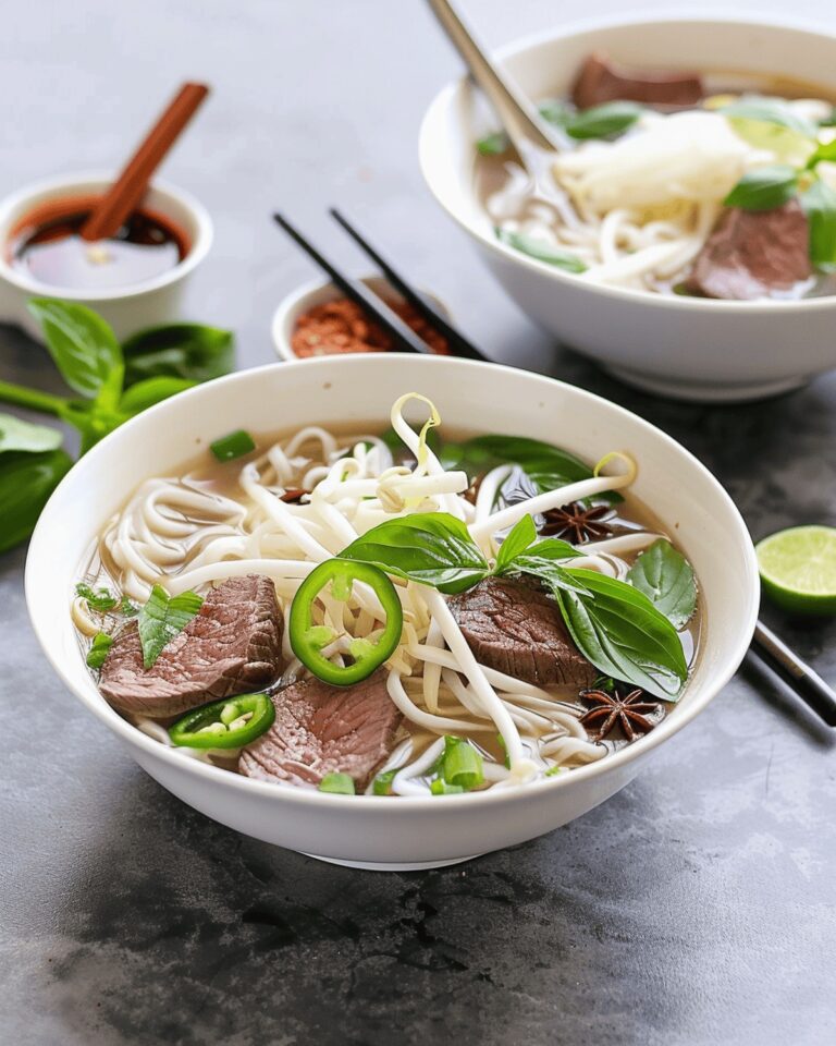 Quick Beef Pho Recipe