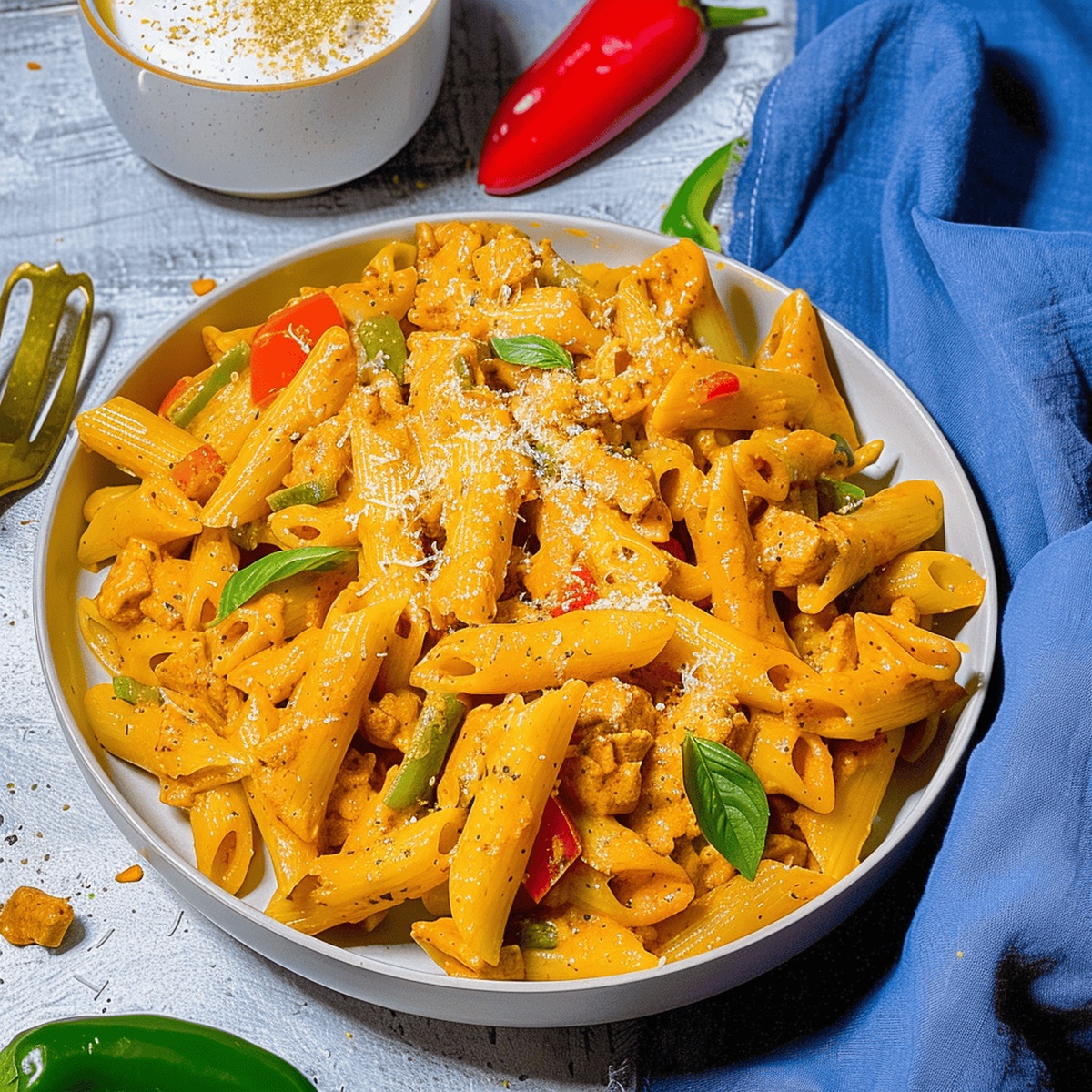 Spicy Cajun Chicken Alfredo Recipe