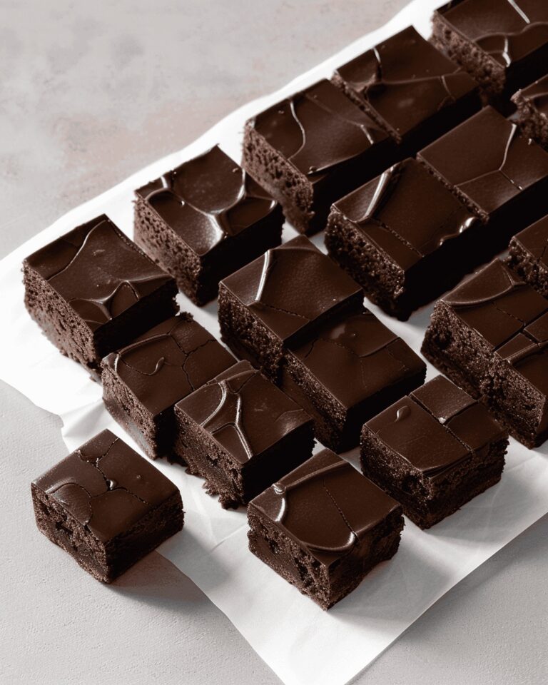 Fudgy No-Bake Brownies Recipe