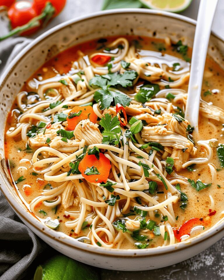 Asian Chicken Noodle Soup Recipe