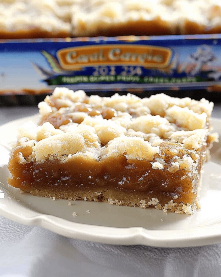 Gooey Caramel Pumpkin Butter Bars Recipe