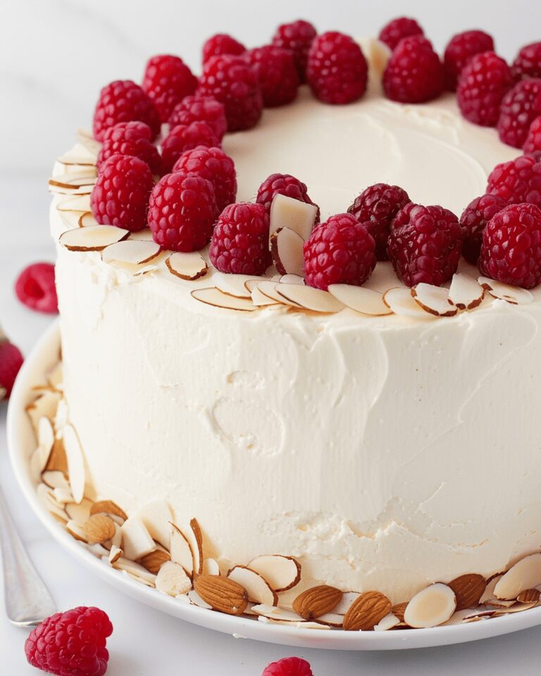 Heavenly Raspberry Almond Cake Recipe