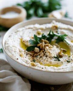 Crispy Cauliflower Hummus Recipe