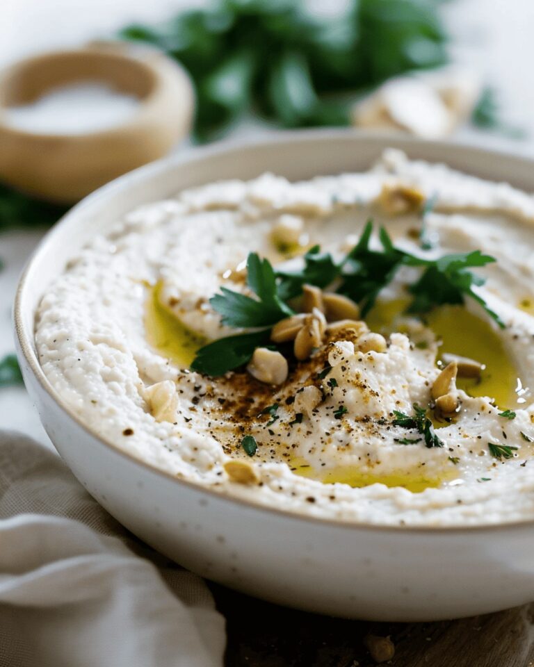 Crispy Cauliflower Hummus Recipe