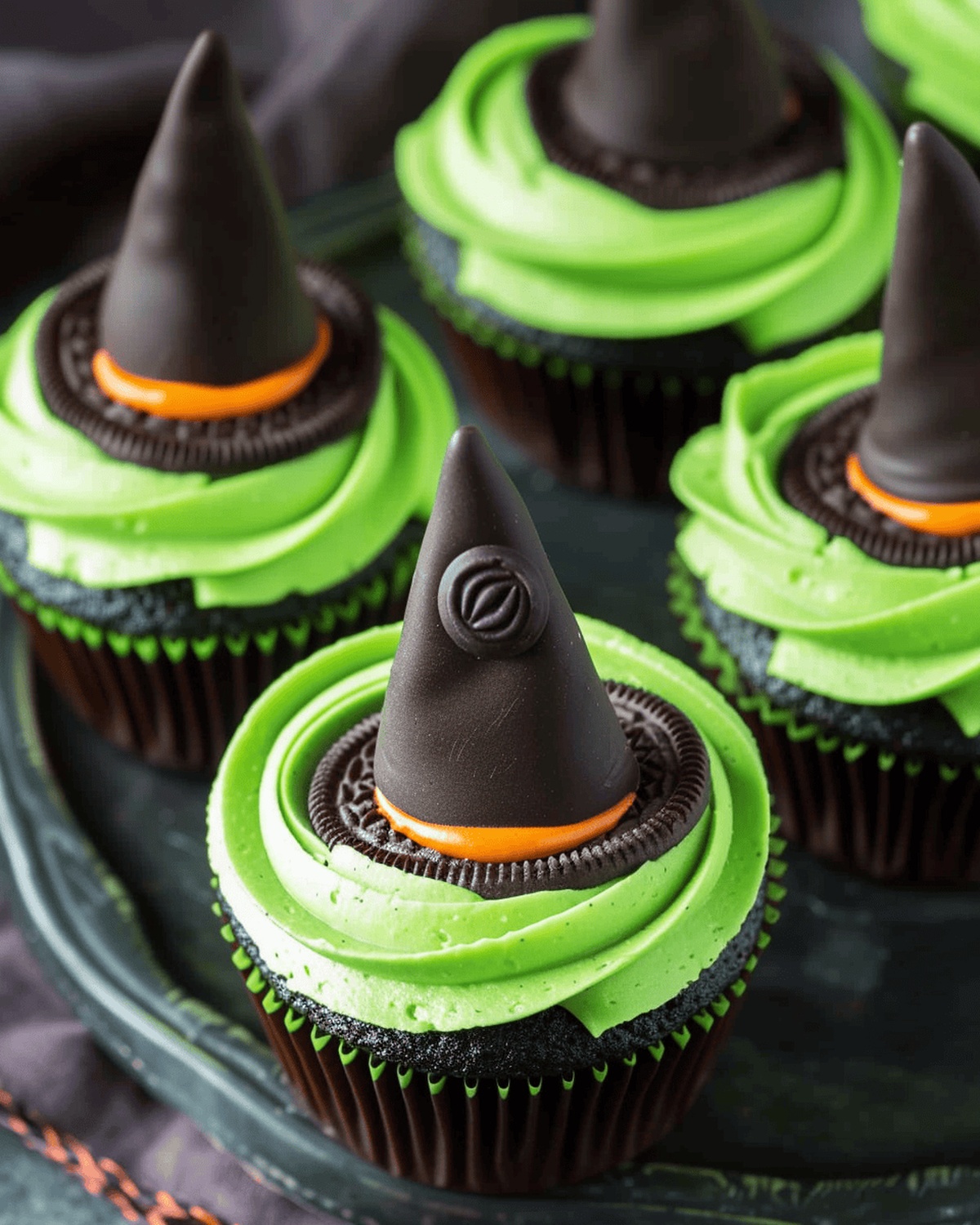 Spooky Witch Hat Cupcakes Recipe