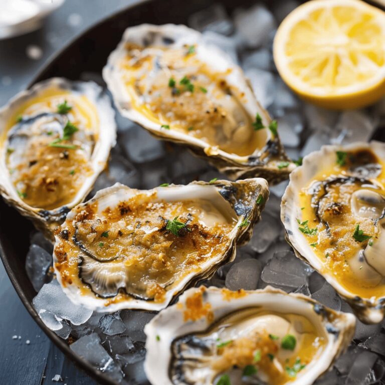 Sizzling Creole Grilled Oysters Recipe