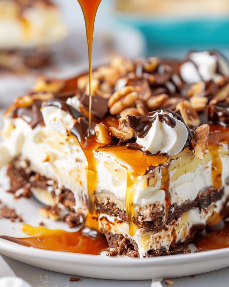 Indulgent Turtle Lasagna Dessert Recipe