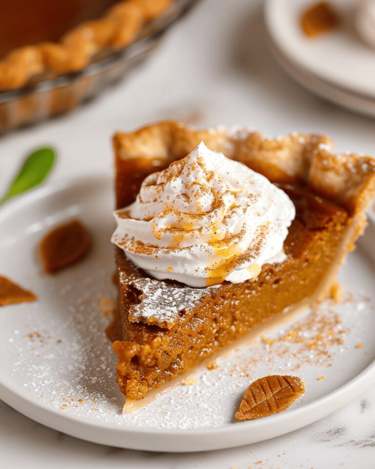 Velvety Pumpkin Pie Brle with Bourbon Vanilla Whipped Cream Recipe