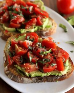 Avocado and Tomato Toast Recipe
