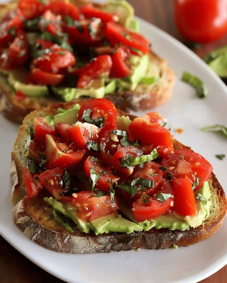 Avocado and Tomato Toast Recipe