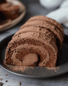 Japanese Chocolate Cake Roll Recipe