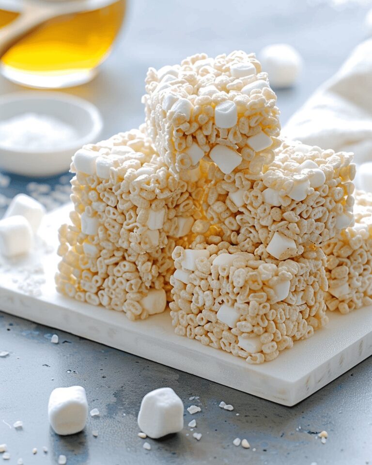 Olive Oil Rice Crispy Treats Recipe