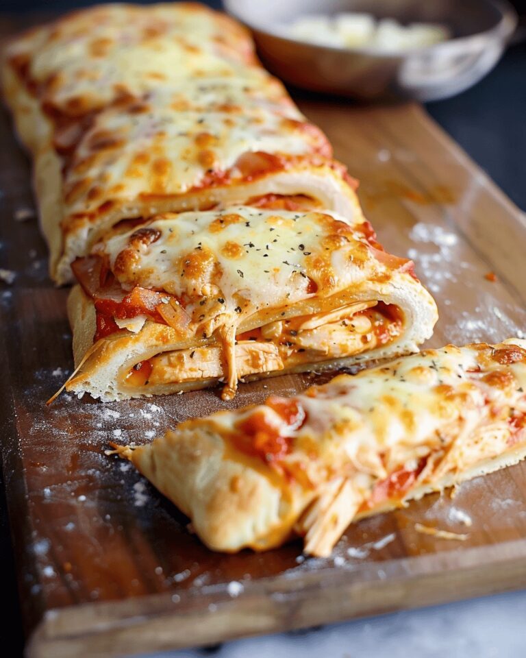 Golden Chicken Parmesan Calzone Recipe