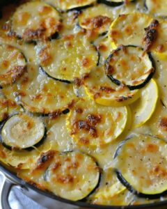 Golden Zucchini Gratin Recipe