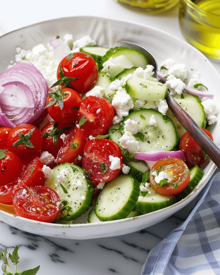 Tomato & Cucumber Salad Recipe