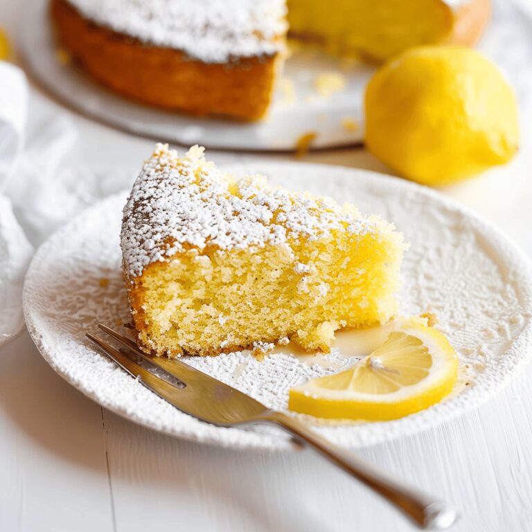 Lemon Olive Oil Cake Recipe