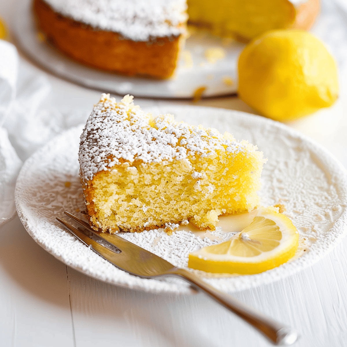 Lemon Olive Oil Cake Recipe