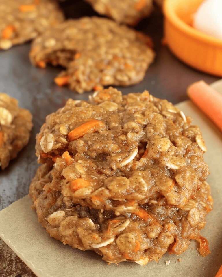 Fluffy Carrot Cake Oatmeal Cookies Recipe