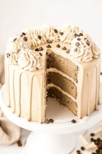 Velvety White Chocolate Mocha Cake Recipe
