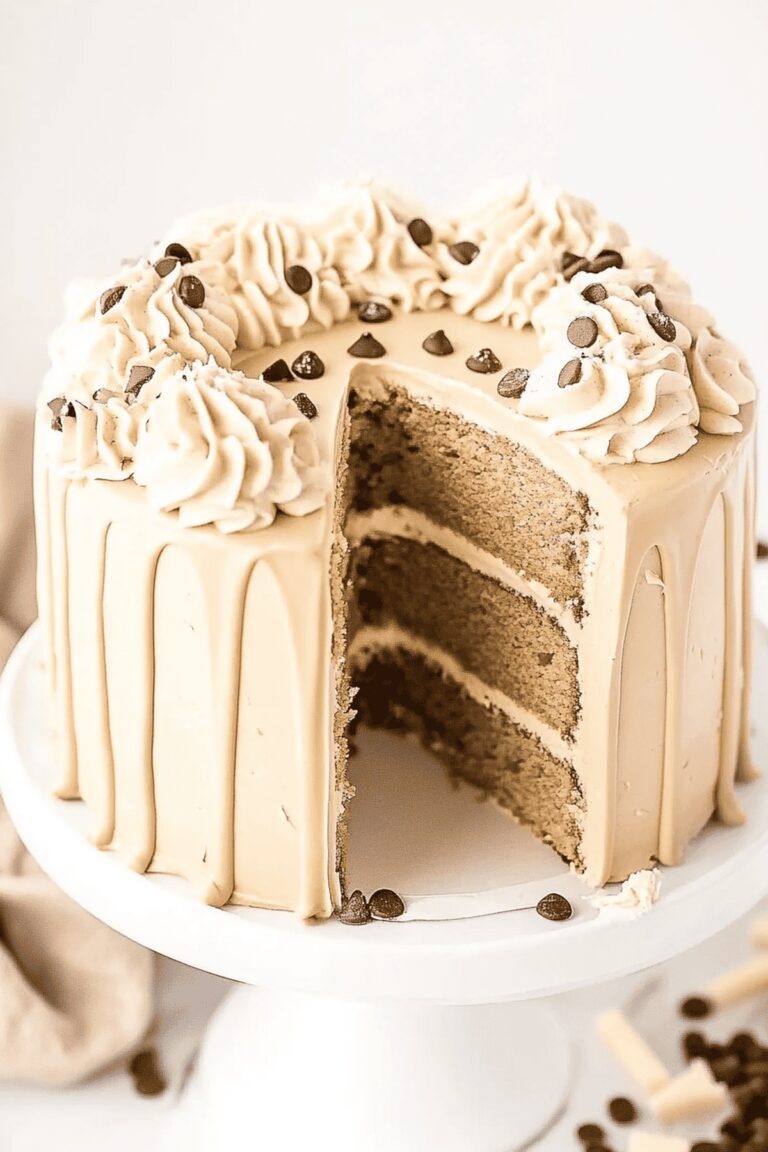 Velvety White Chocolate Mocha Cake Recipe