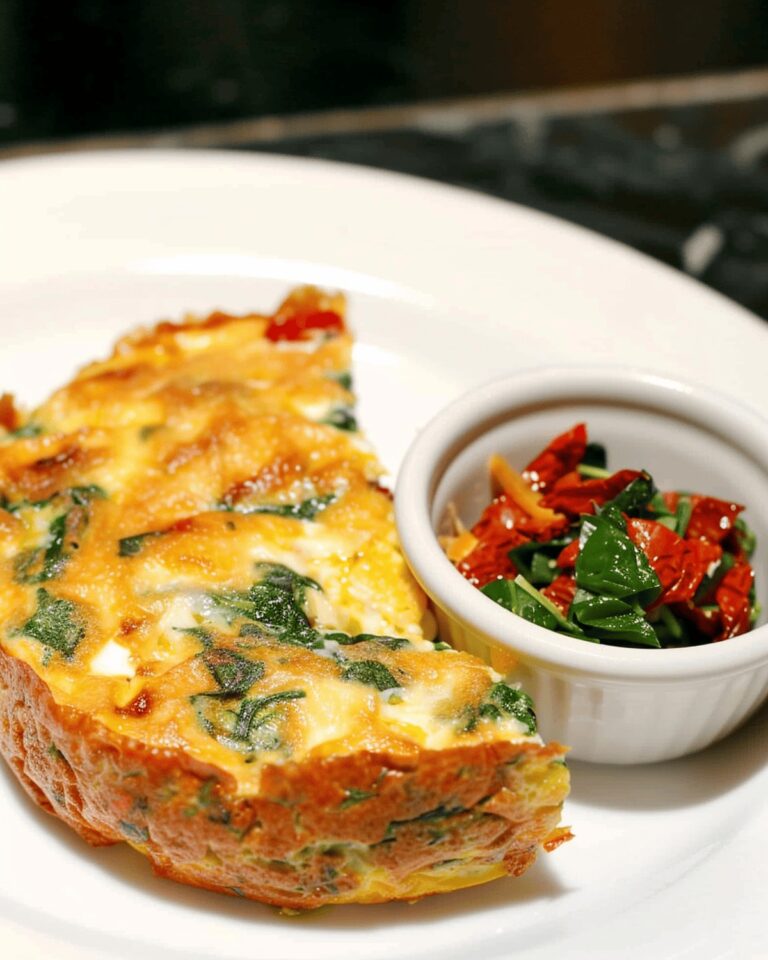 Spinach and Sundried Tomato Frittata Recipe