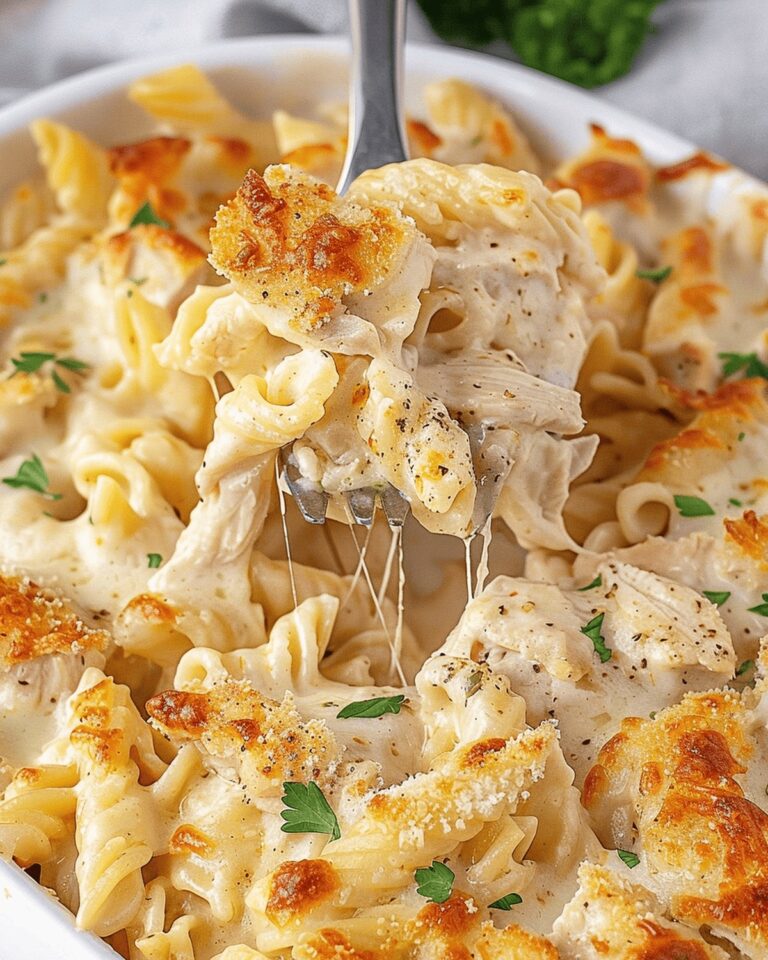 Cheesy Garlic Parmesan Chicken Pasta Recipe