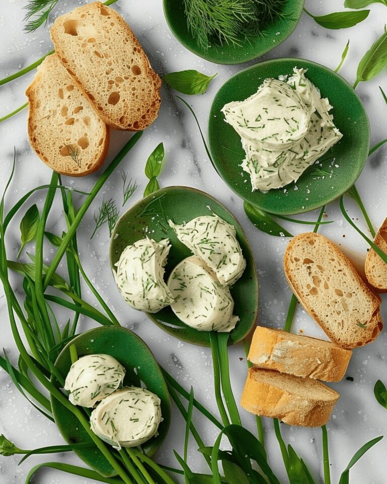 Garlic Chive Dill Herb Butter Recipe