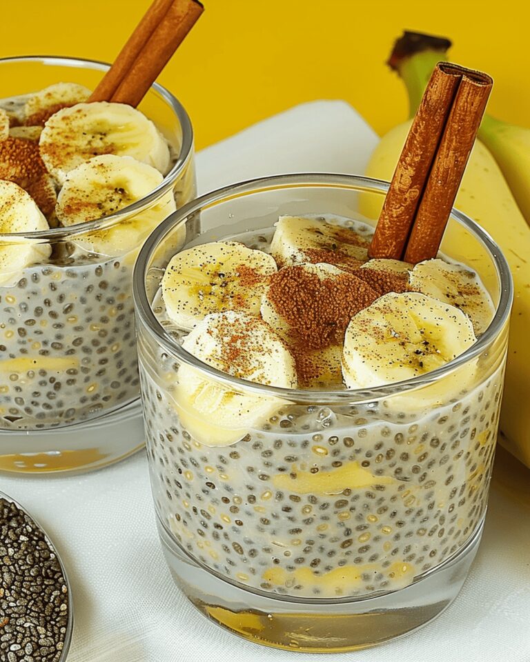 Banana Chia Pudding Recipe