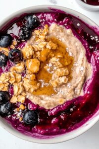 Dreamy Blueberry Pie Overnight Oats Recipe