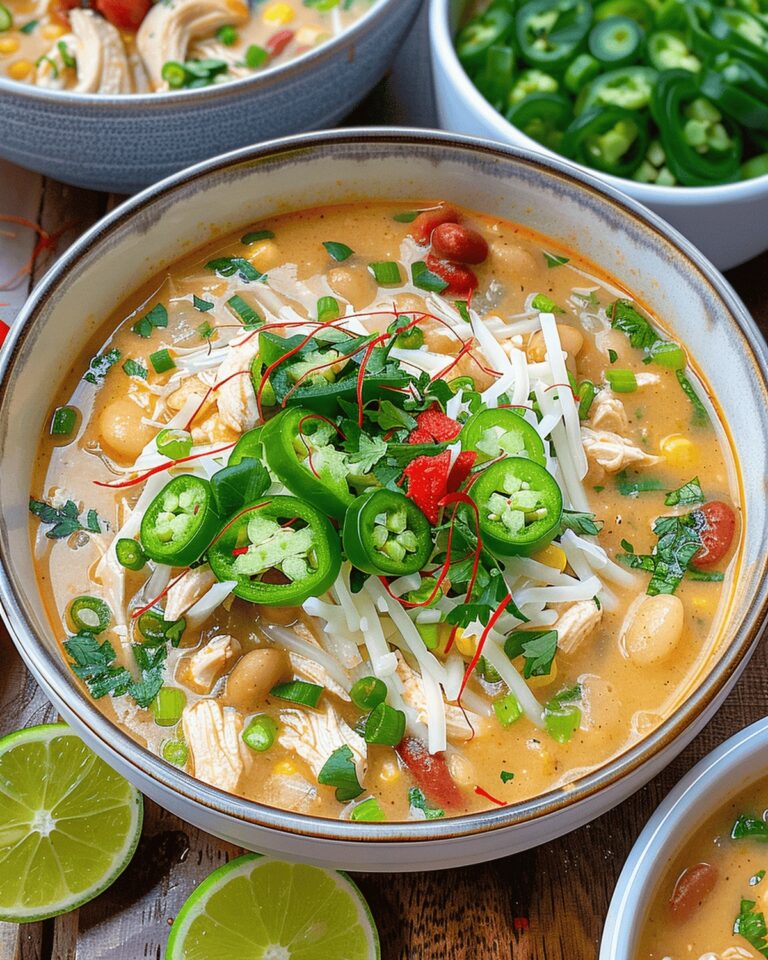 Spicy Cajun White Chicken Chili Recipe