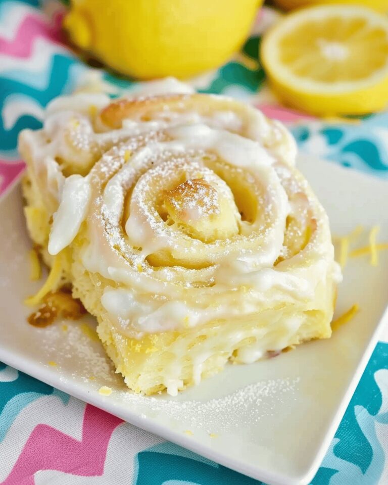 Tangy Lemon Rolls Recipe