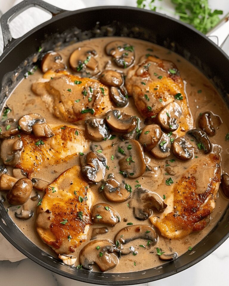 Hearty Mushroom Chicken Recipe