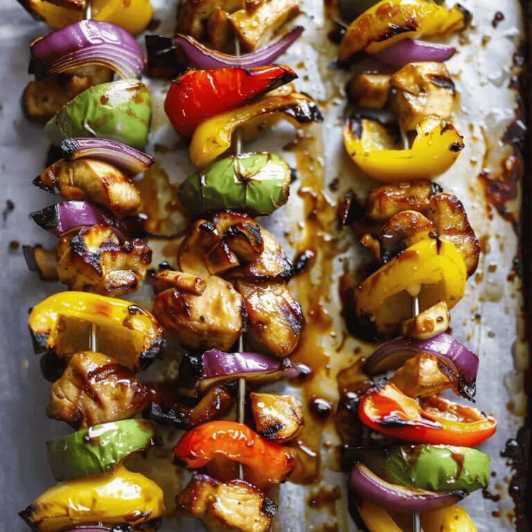 Grilled Hawaiian Chicken Kabobs Recipe