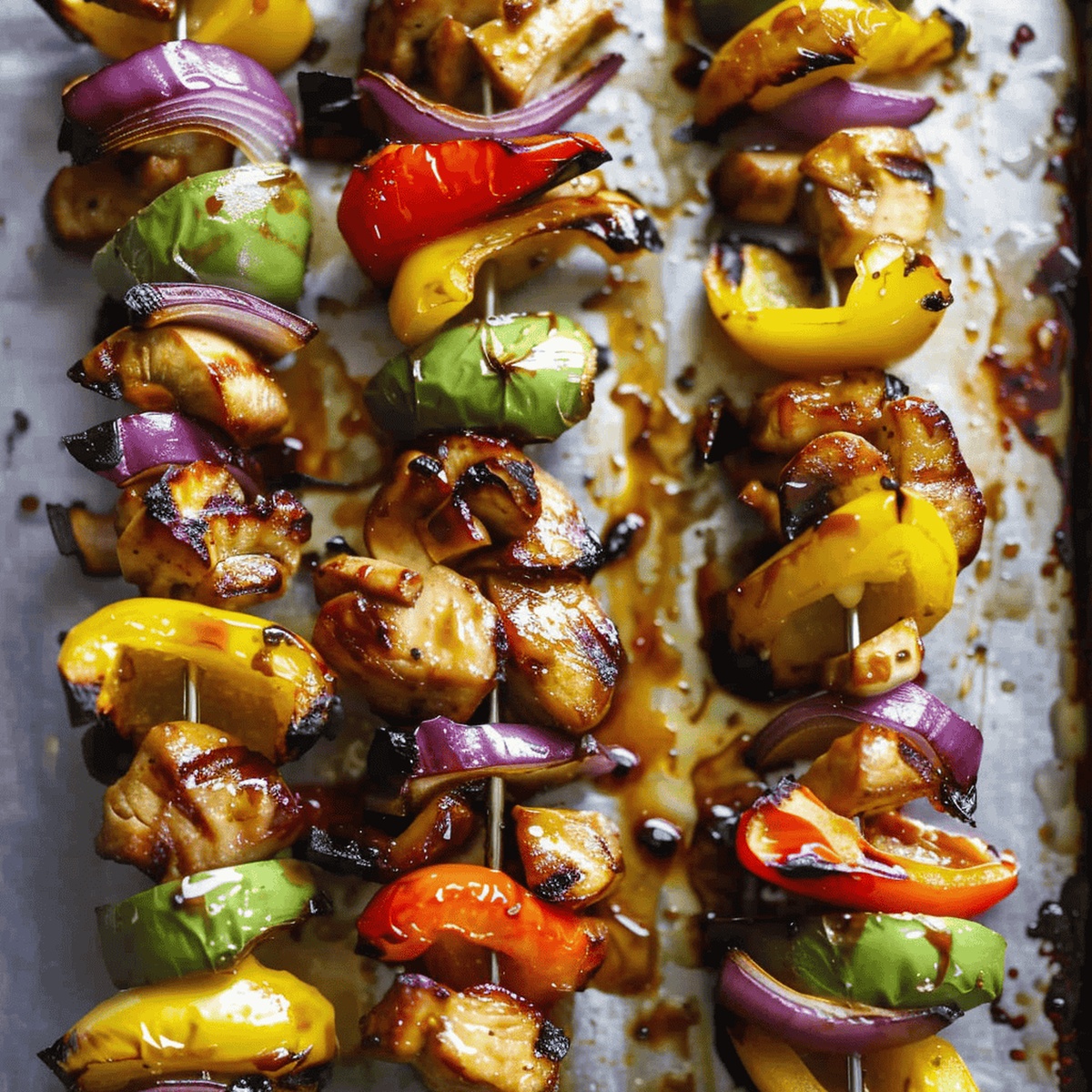 Grilled Hawaiian Chicken Kabobs Recipe