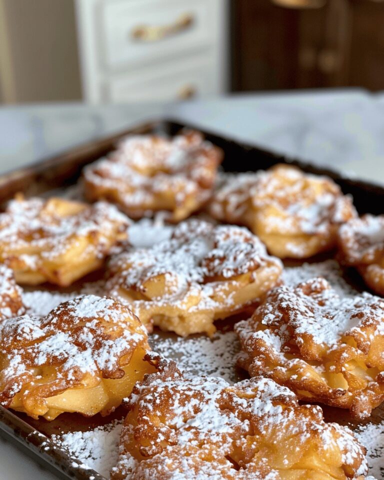 Crispy Apple Fritters Recipe