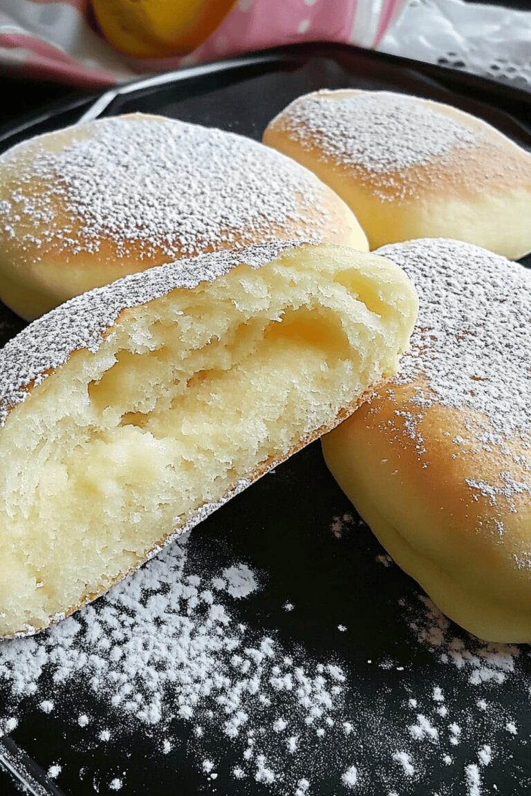 Silky Stovetop Custard Cream Buns Recipe