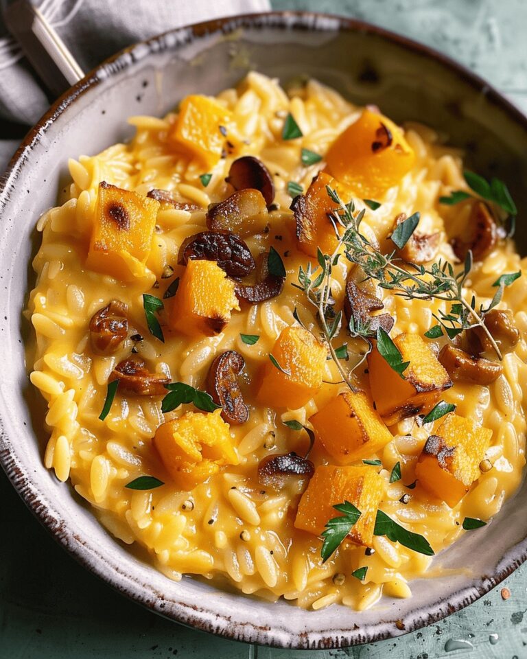 Butternut Squash Orzo Risotto Recipe