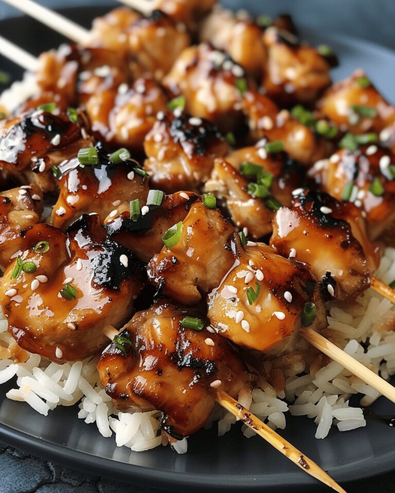 Teriyaki Chicken Skewers Recipe