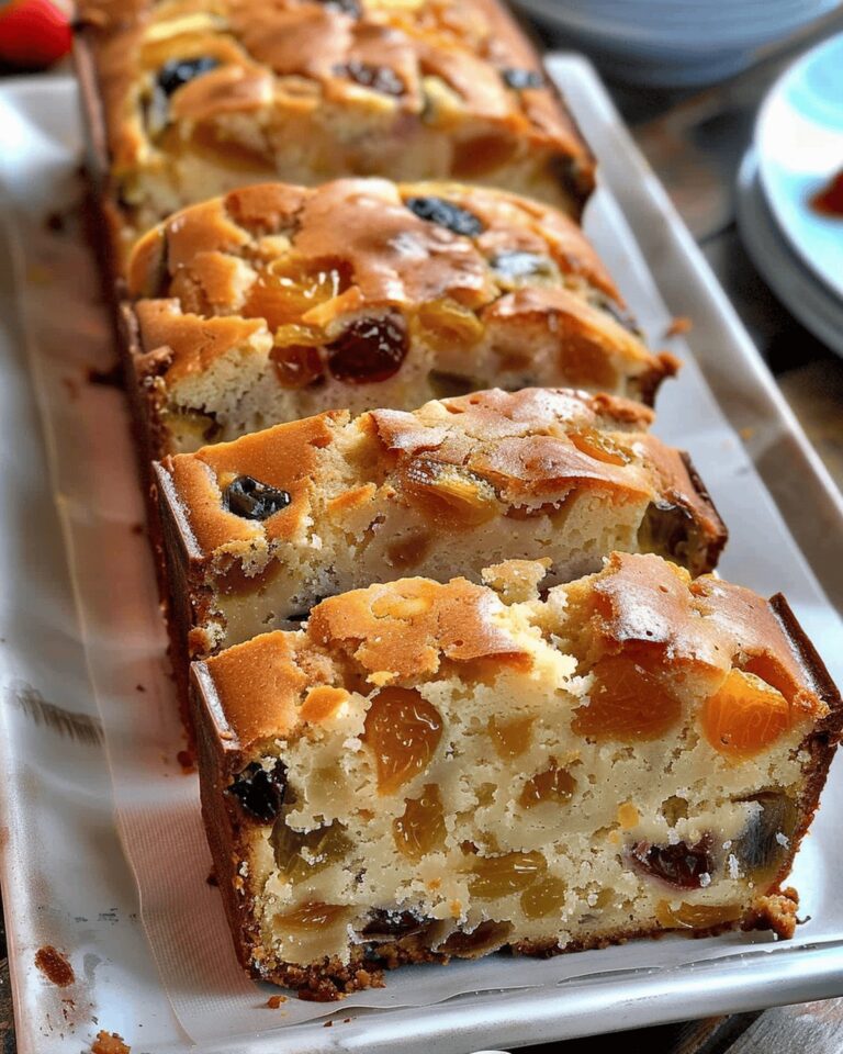Moist Apricot and Walnut Fruitcake Recipe