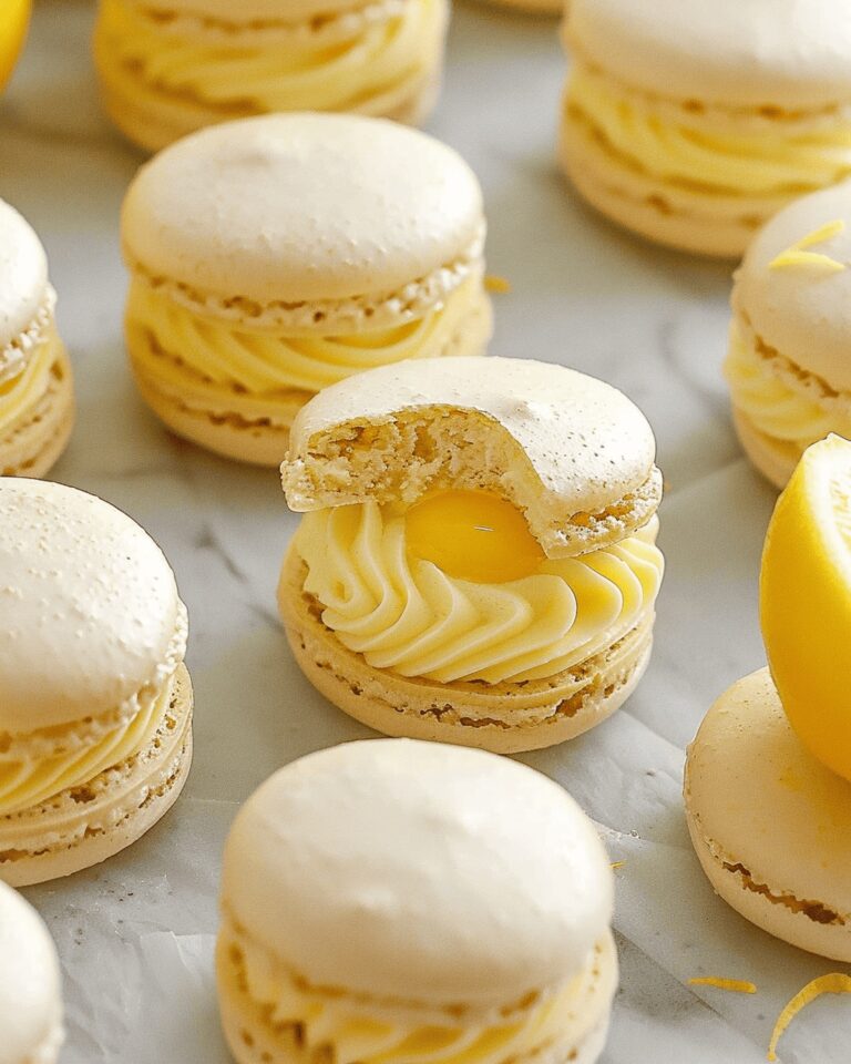 Lemon Macarons Recipe