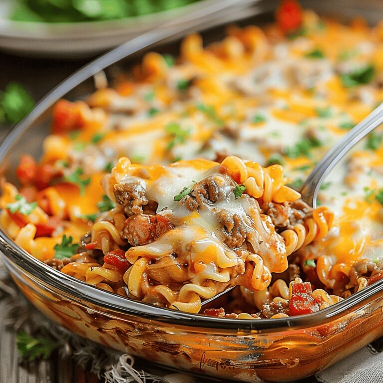 Hearty Beef Lombardi Casserole Recipe