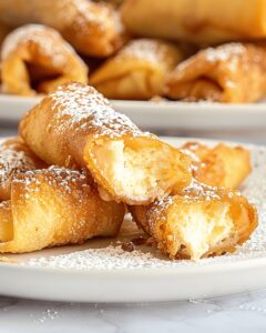 Crispy Cheesecake Egg Rolls Recipe