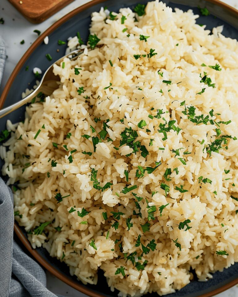 Buttery Garlic Rice Recipe