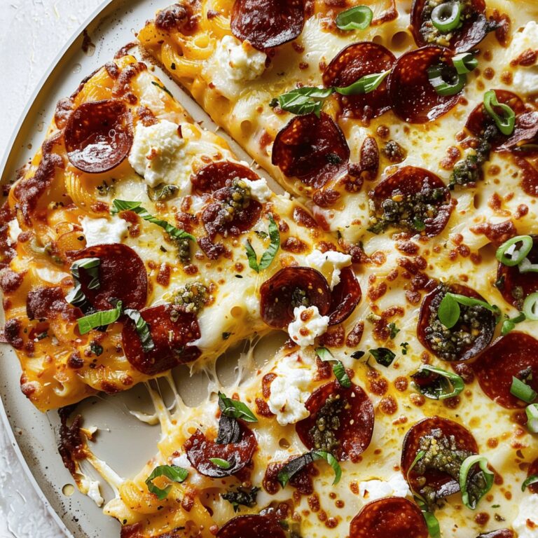 Pepperoni Pizza With Hot Honey, Ricotta, Olives, And Basil Recipe