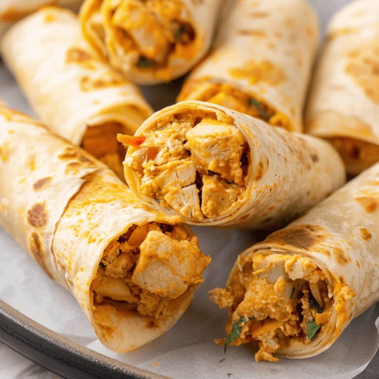 5-Ingredient Chicken Taquitos Recipe