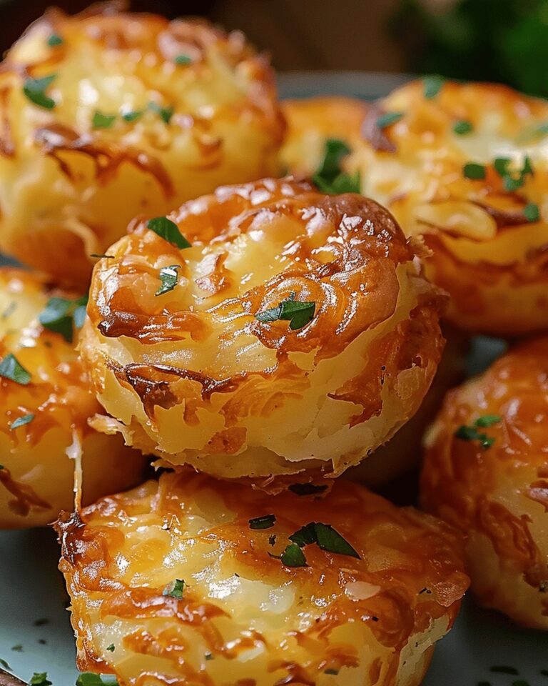 Cheesy Potato Puffs Recipe